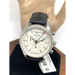 Frederique Constant Men's Watch FC-296SW5B6 Swiss Quartz Triple Calendar 40mm